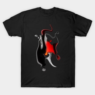 Chaos liquid wine T-Shirt